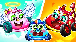 Don't Choose Wrong Mommy👿😇Angel VS Demon Song +More Kids Songs🚑🚓And Nursery Rhymes by Toddler Cars