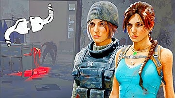 Dead by Daylight: Lara Croft "Making Killers Give Up" (No Commentary) [4K]