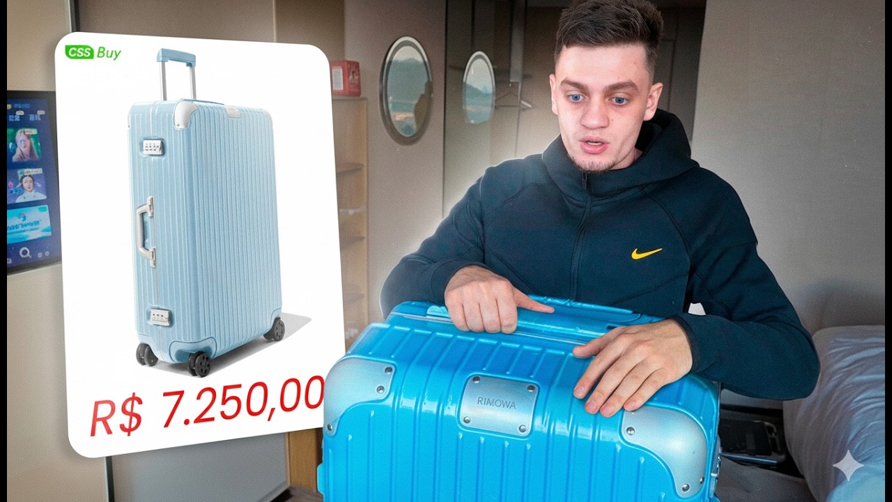 REVIEW DAS MALAS DE VIAGEM CHINESAS DA CSSBUY