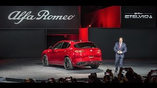 Alfa Romeo Stelvio Global Reveal I 2016 Los Angeles Auto Show I Alfa Romeo USA