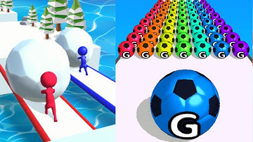 Snow Race vs A-Z Run -  MAX LEVEL Gameplay Walkthrough  Android NEW UPDATE Ep 1