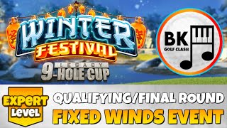 QUALIFYING & FINAL ROUND EXPERT PLAY-THROUGH | Winter Festival Legacy 9-Hole Cup | Golf Clash Guide