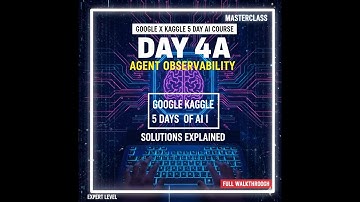 👀 Day 4A – Agent Observability | Kaggle 5 Days of AI SOLUTION | #kaggle #googlearcade #clouD #DAY4