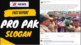 PRO PAK SLOGAN FACT REPORT | B NEWS #congress #election2023 #pakistanzindabad #fakenews #belgaum