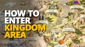 How to enter Kingdom area Ni no Kuni Cross Worlds