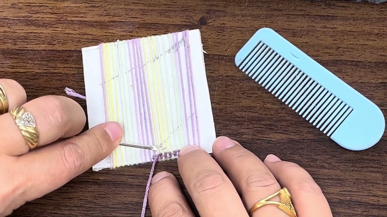 تجاور المساحات فى نول الكرتون