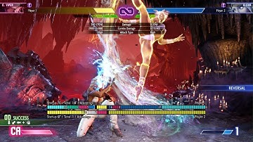 Street Fighter 6 C Viper easy Safe jump Setup SF6 use Meter