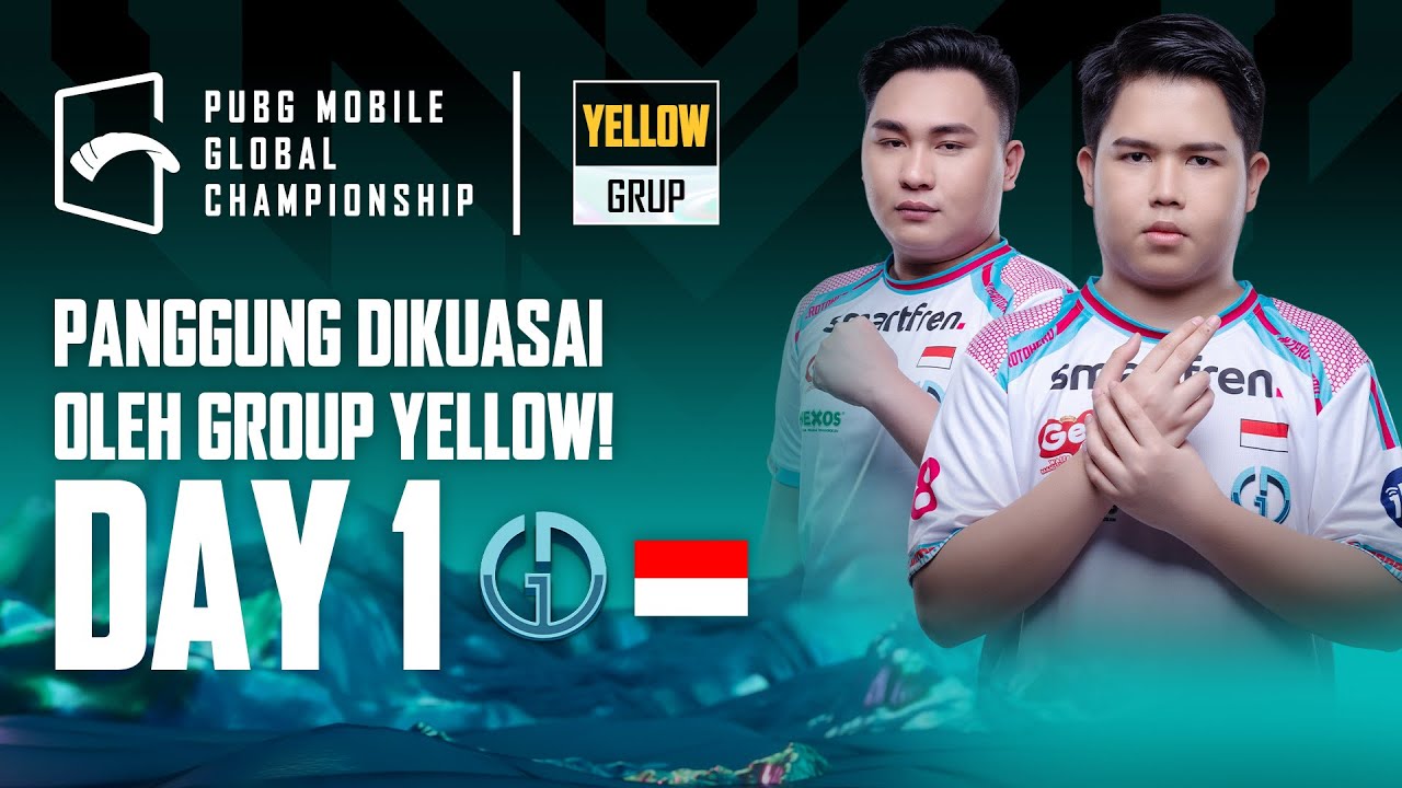 [ID] 2022 PMGC League Group Yellow Day 1 | PUBG MOBILE Global Championship