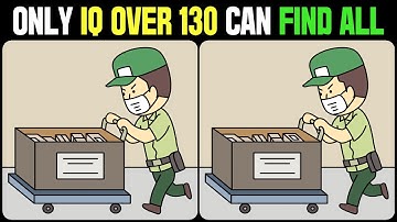 Spot The Difference : Only Genius Find Differences [ Find The Difference #284 ]