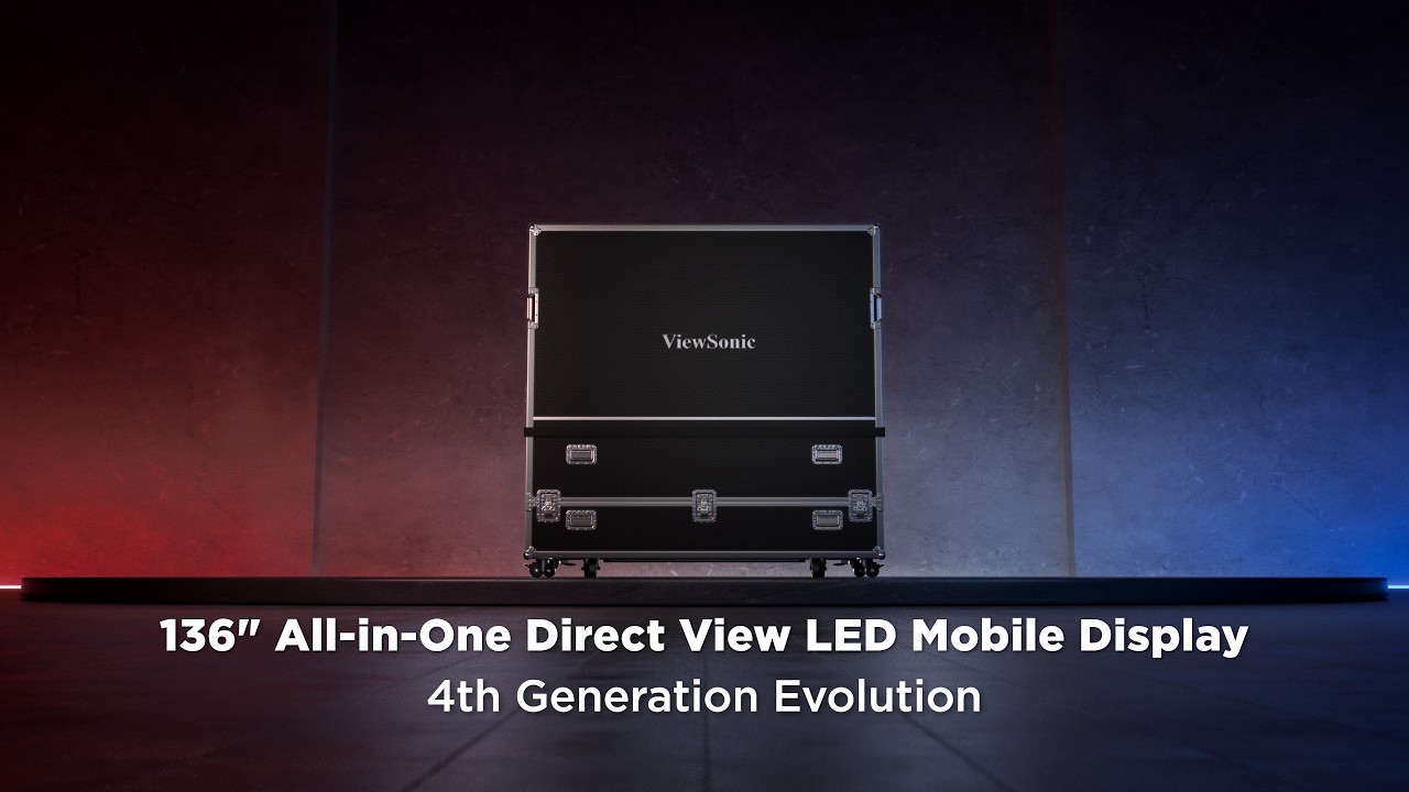 Unfold New Possibilities. Anywhere.  Mobile All-in-One Direct View LED Displays
