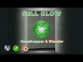 Glowing Cell Lamp – Parametric Design with Rhino Grasshopper & Blender