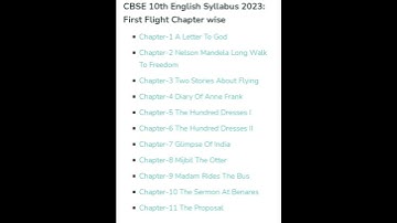 English syllabus class 10th 2022- 2023 | #cbse #class10 #syllabus2023