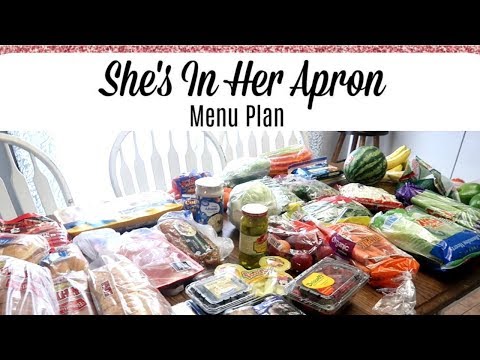 Family Grocery Haul & Meal Plan