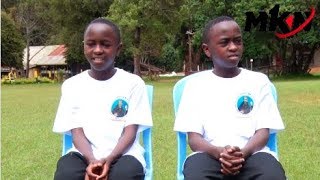 NANYUKI TWINS MARK AND MAXWELL SCORES EQUAL MARKS IN KCPE!400MARKS!