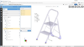 How to display reaction forces in SIMSOLID Cloud