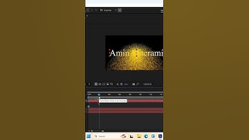 Text Particle Dissolve in After Effects – No Plugin