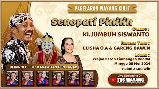 Live Ki.Jumbuh siswato - Bintang Tamu - Elisha O.A vs Gareng Bawen  - ( Lakon Senopati Pinilih )