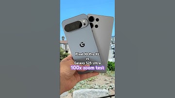 100x ProRes zoom test is WILD! Pixel 10 Pro XL vs Galaxy S25 Ultra