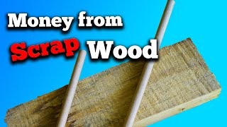 Don't Throw your wood scraps away - Easy scrap wood project for beginners
