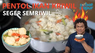 The broth is very rich, eaten warm when it rains. Selling kriwil fish meatballs is now automatica...