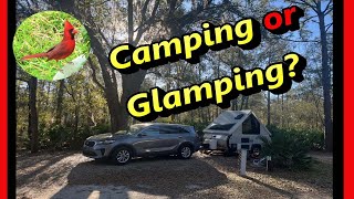 Aliner Camping or Glamping at Rodman State Park