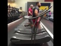 The fastest men on treadmill 40kmh
