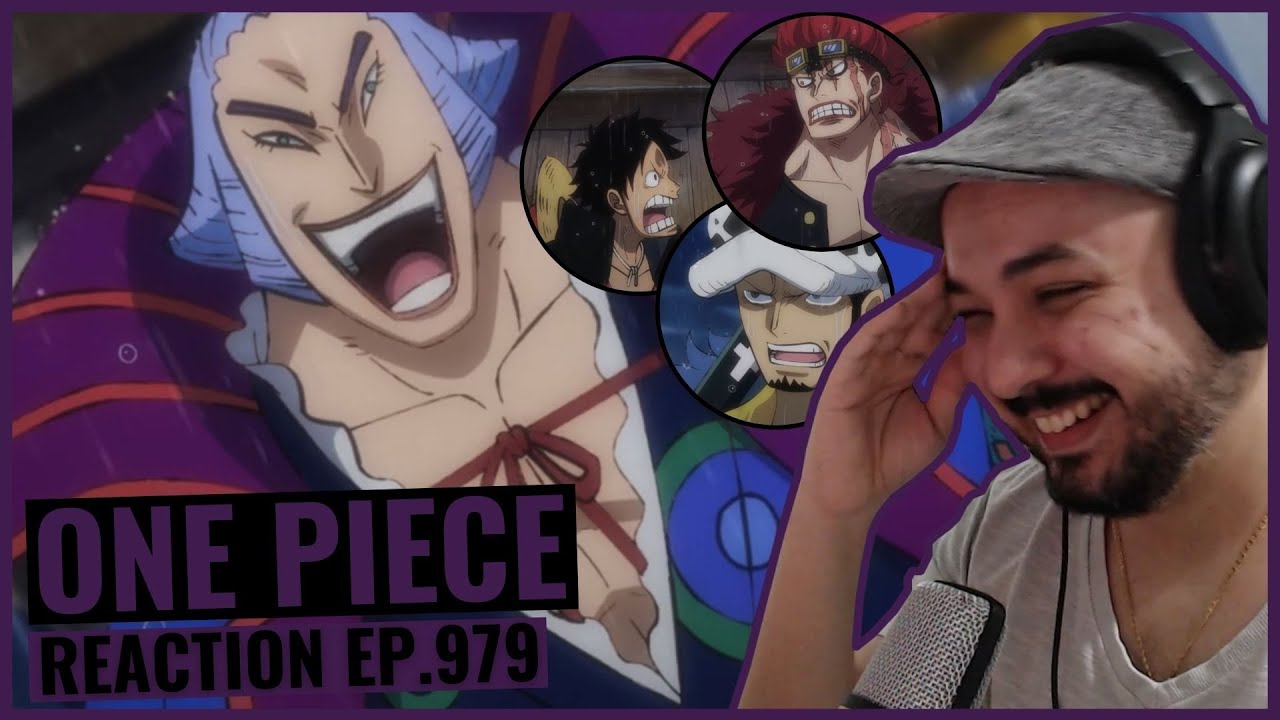 Os Bainhas Vermelhas Estao Reunidos Reaction One Piece Ep 979 Youtube