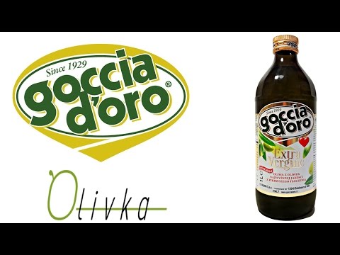 Видеообзор Оливкового Масла Extra Virgin, 1 литр, ТМ "Goccia D'Oro"