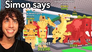 Compilation Simon Says For 1,000,000,000 Per Second Brainrots