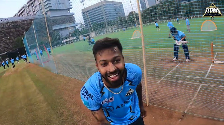 Shubman Gill GoPro Footage | Gujarat Titans