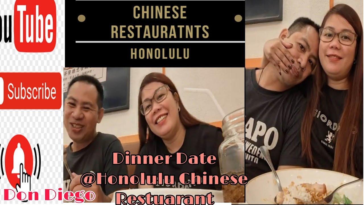 Dinner Date @Honolulu Chinese restuarant