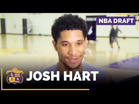 NBA Draft Prospect: Josh Hart Lakers Interview (Guard, Villanova)