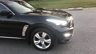 INFINITI QX70 / FX35 Custom front bumper cover w/ DRL