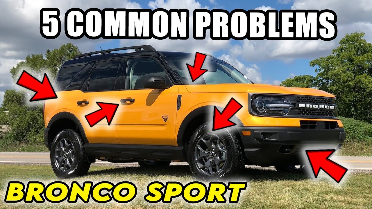 5 распространенных проблем с Ford Bronco Sport