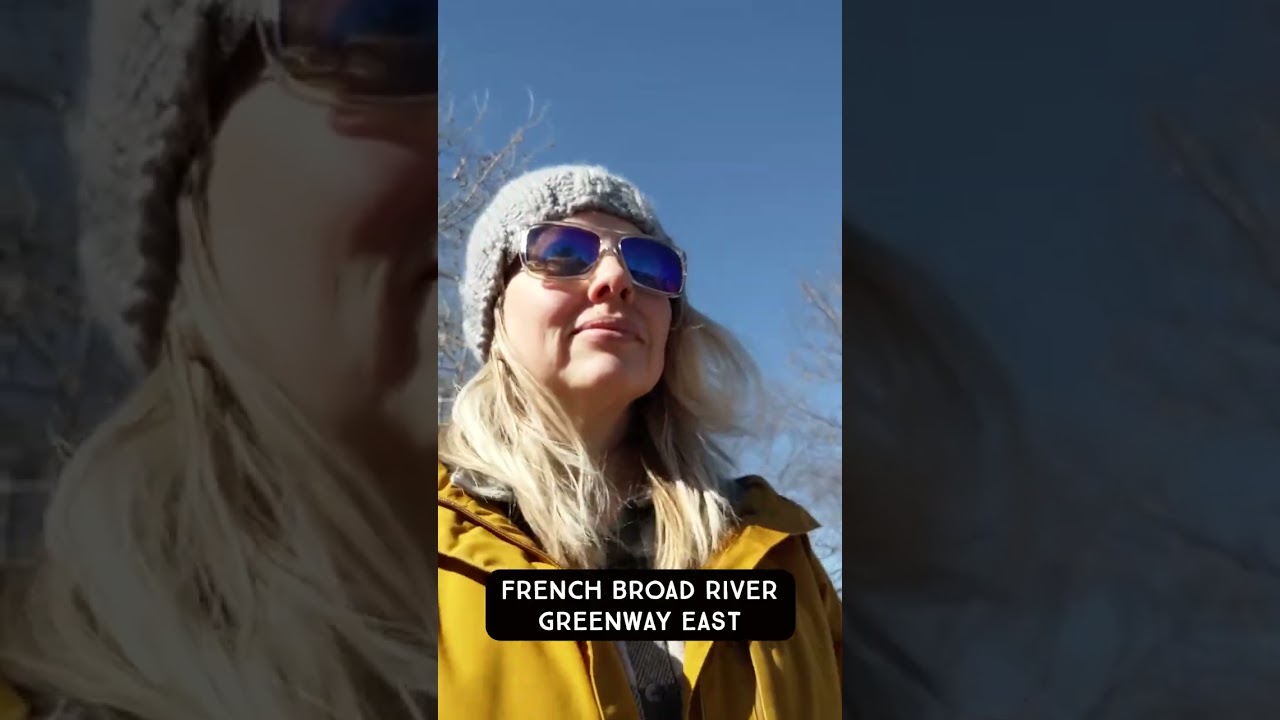 💚 French Broad River Greenway Part 1 EAST • Asheville, NC (River Arts District side) Urban Hiking