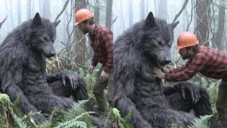 Logger Found a Badly Wounded DOGMAN  in the Smokies—It Died Pointing Toward the Woods Warning About…