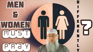 Hanafi scholars say women must not pray like men, is this correct?  Assim al hakeem