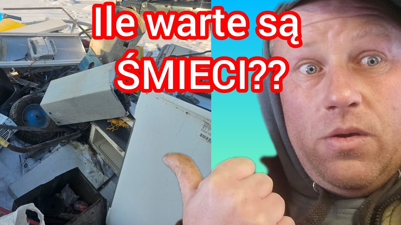 WYMIENIAM ŚMIECI NA KASĘ !  WIZYTA NA ZŁOMOWISKU. 