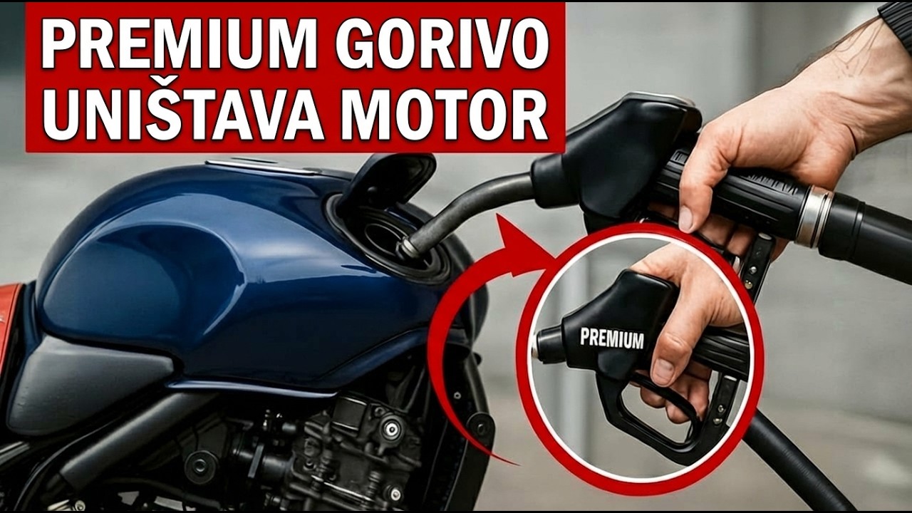 Zašto Premium Benzin Uništava Motor Tvog Motocikla