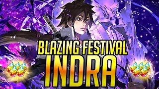 **INDRA BLAZING FESTIVAL SUMMONS** 0.33% RATES BLESSED ME | Naruto Ultimate Ninja Blazing screenshot 5