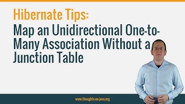 Hibernate Tip: Map an Unidirectional One-to-Many Association Without a Junction Table