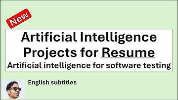 Artificial Intelligence Projects-AI in Software Testing-Artificial Intelligence Projects for Resume