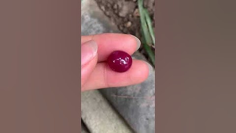 ruby Yên Bái khối cao đẹp #80smusic #rock #gem #daquy #saphia