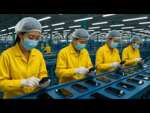 Inside the Factory Where Cellphones Are Made (The SECRET FULL process ...