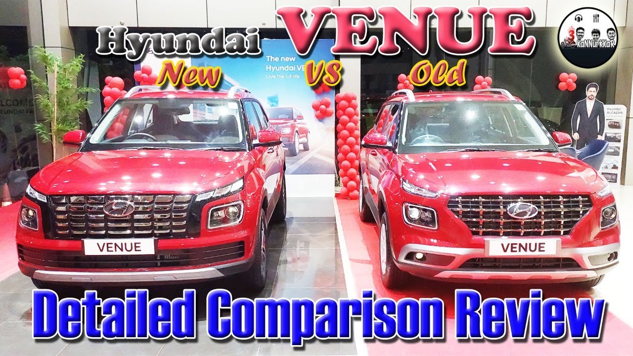 Hyundai Venue 2022 Detailed review | New Venue vs Old Venue Comparison ...