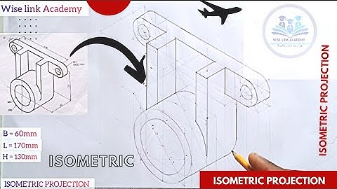 Isometric Projection Tutorial Using Pencil and Compass | For WAEC, JAMB, GCSE, and USA Students