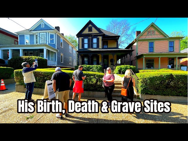 Martin Luther King Jr Grave and Historic Site plus Ebenezer Church 