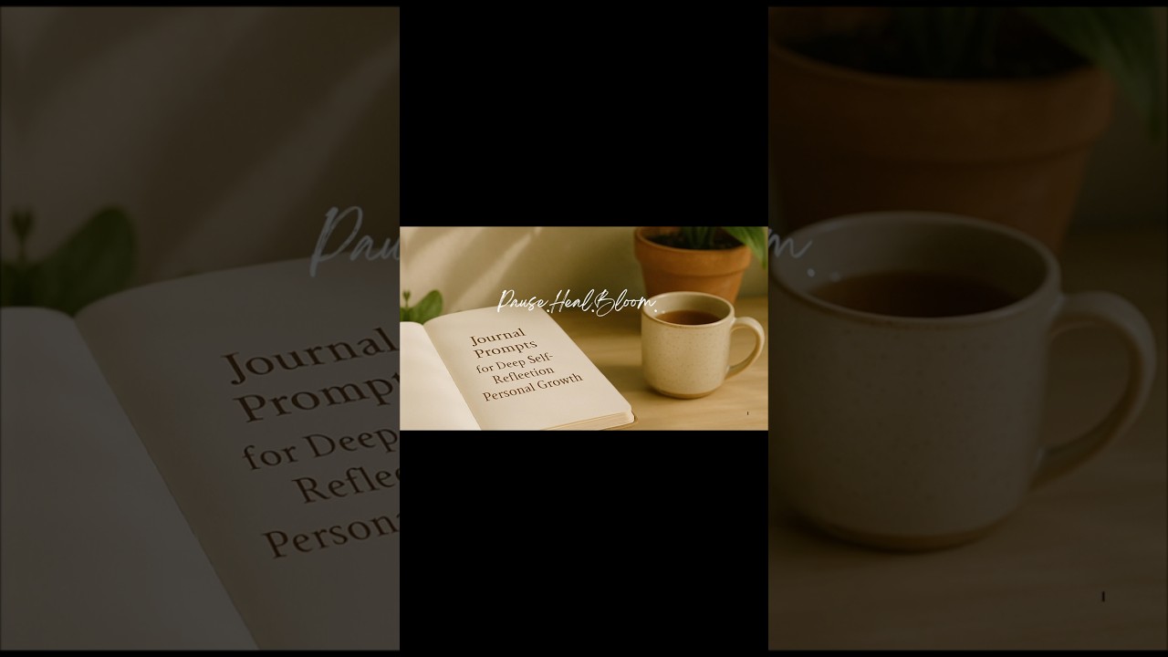 24 Journal Prompts for Deep Self-Reflection & Personal Growth | pause.heal.bloom 
