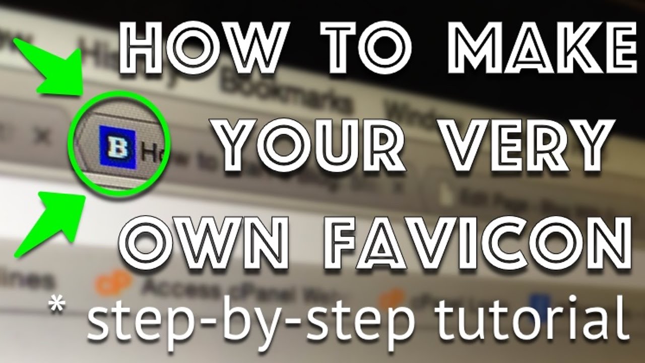 how to make a favicon how to make a favicon