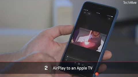 How to connect an iPhone to a TV